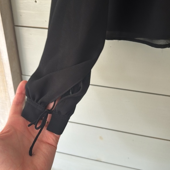 BABATON black tie blouse - Picture 3 of 6